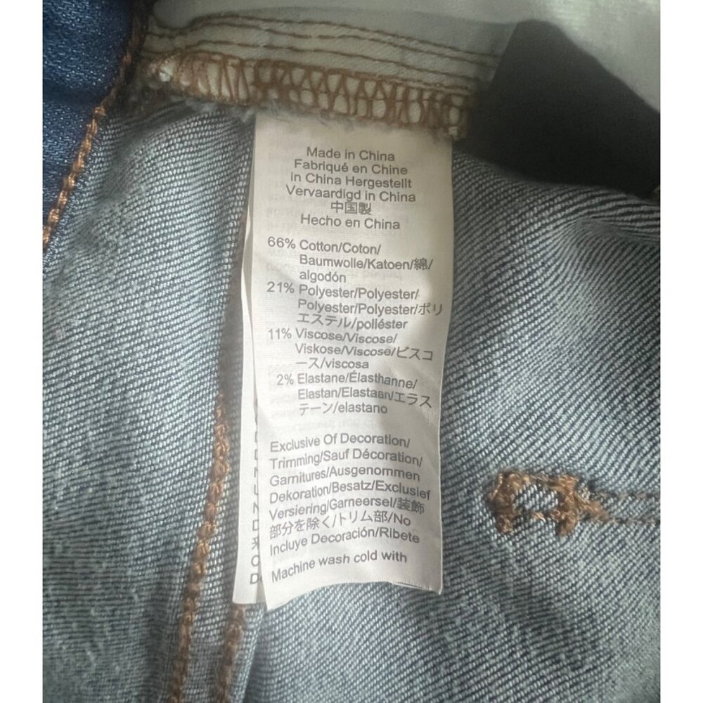 Madewell 9" High-Rise Skinny Jeans Stretch Cotton Blend Denim Medium Wash 34 - Picture 6 of 16